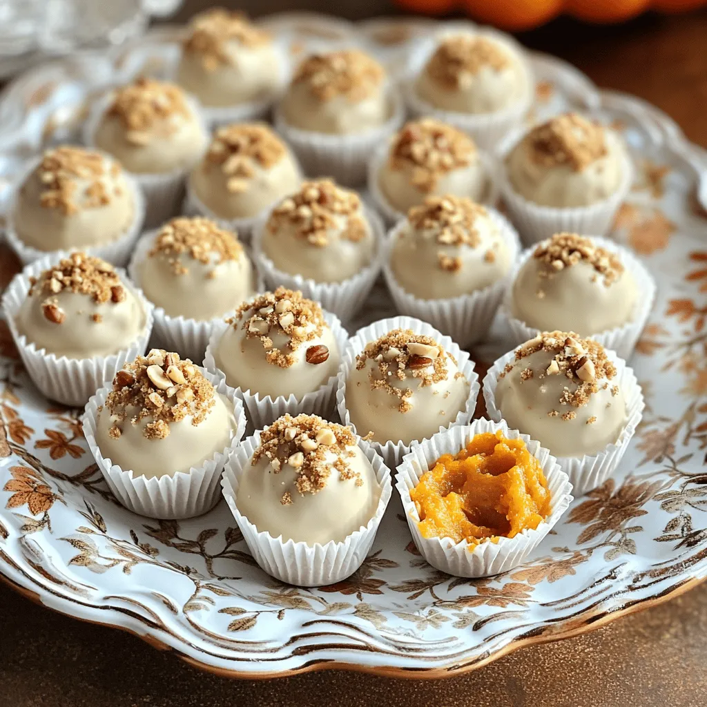 No-Bake Pumpkin Pie Truffles Simple Fall Delight