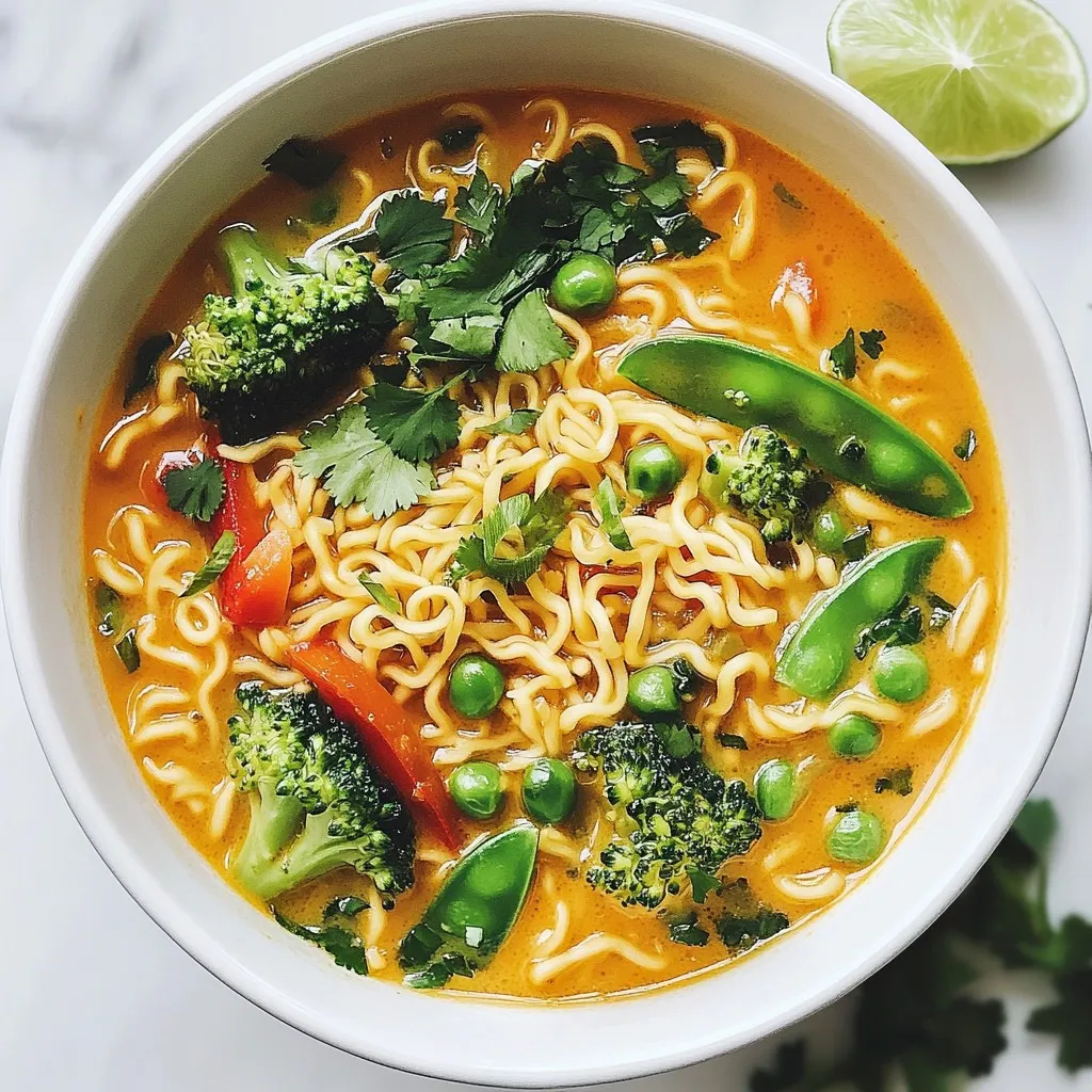 Coconut Curry Ramen Comforting and Flavorful Meal