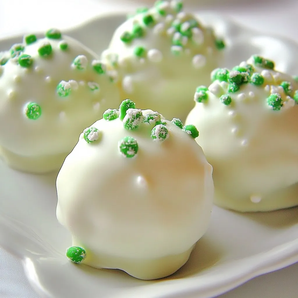 Peppermint Oreo Truffles Delightful Holiday Treat