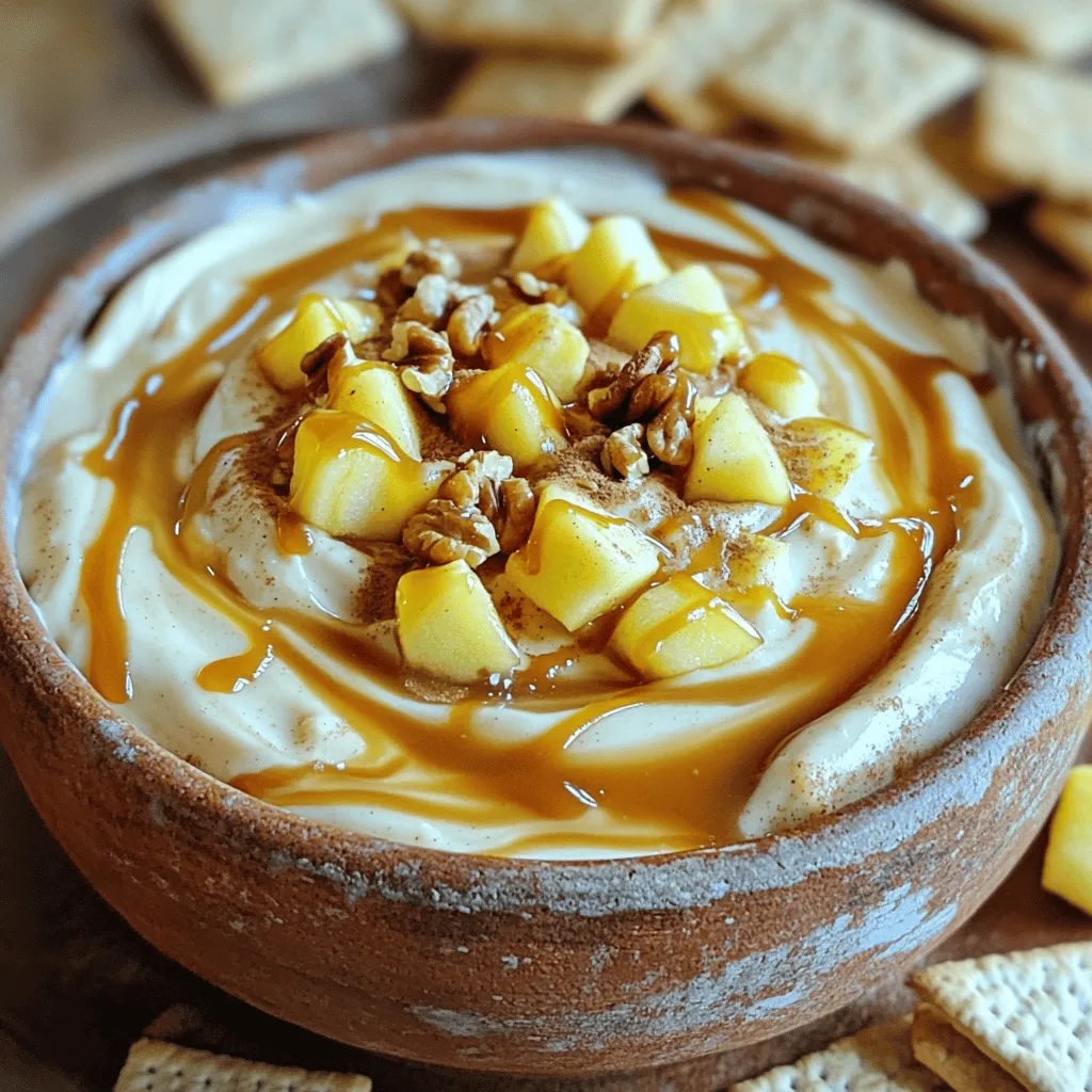 Caramel Apple Cheesecake Dip Delightful and Simple Recipe