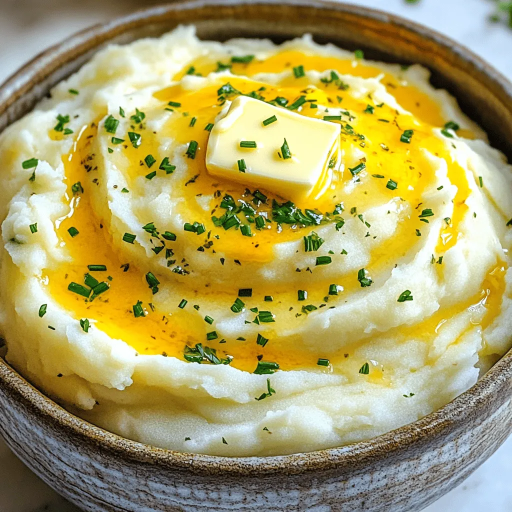 Cheddar Herb Mashed Potatoes Rich and Creamy Delight