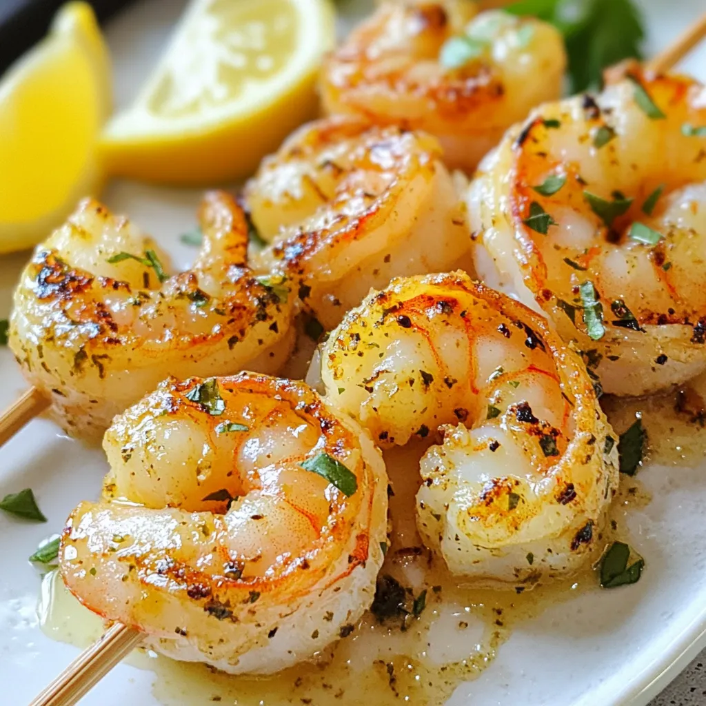Lemon Herb Grilled Shrimp Flavorful and Easy Recipe