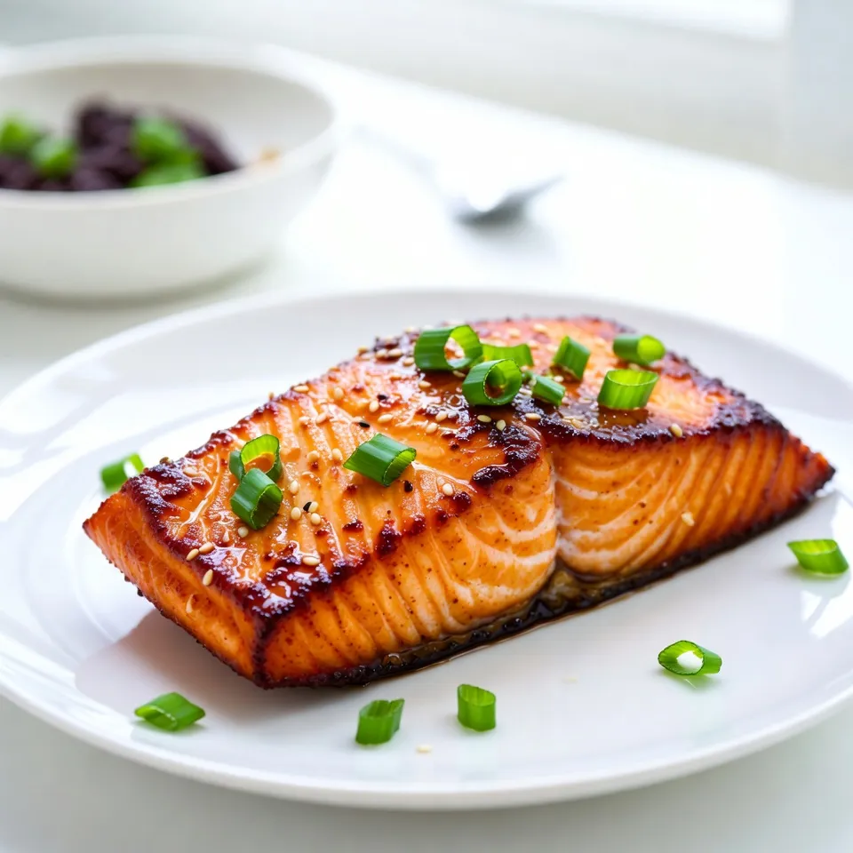 Teriyaki Glazed Salmon Easy Recipe for Dinner