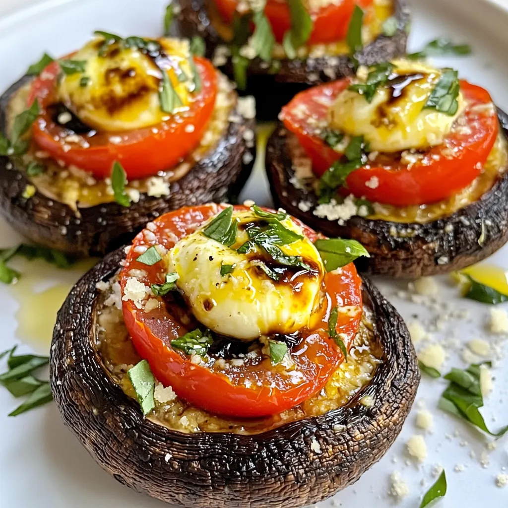 Caprese Stuffed Portobellos Flavorful and Easy Meal