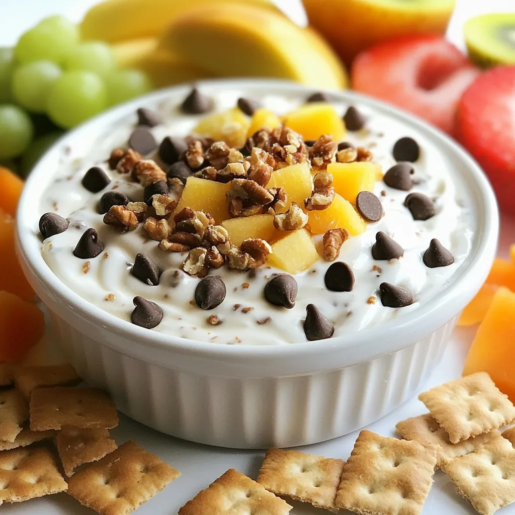 Cookie Dough Greek Yogurt Dip Simple and Tasty Treat