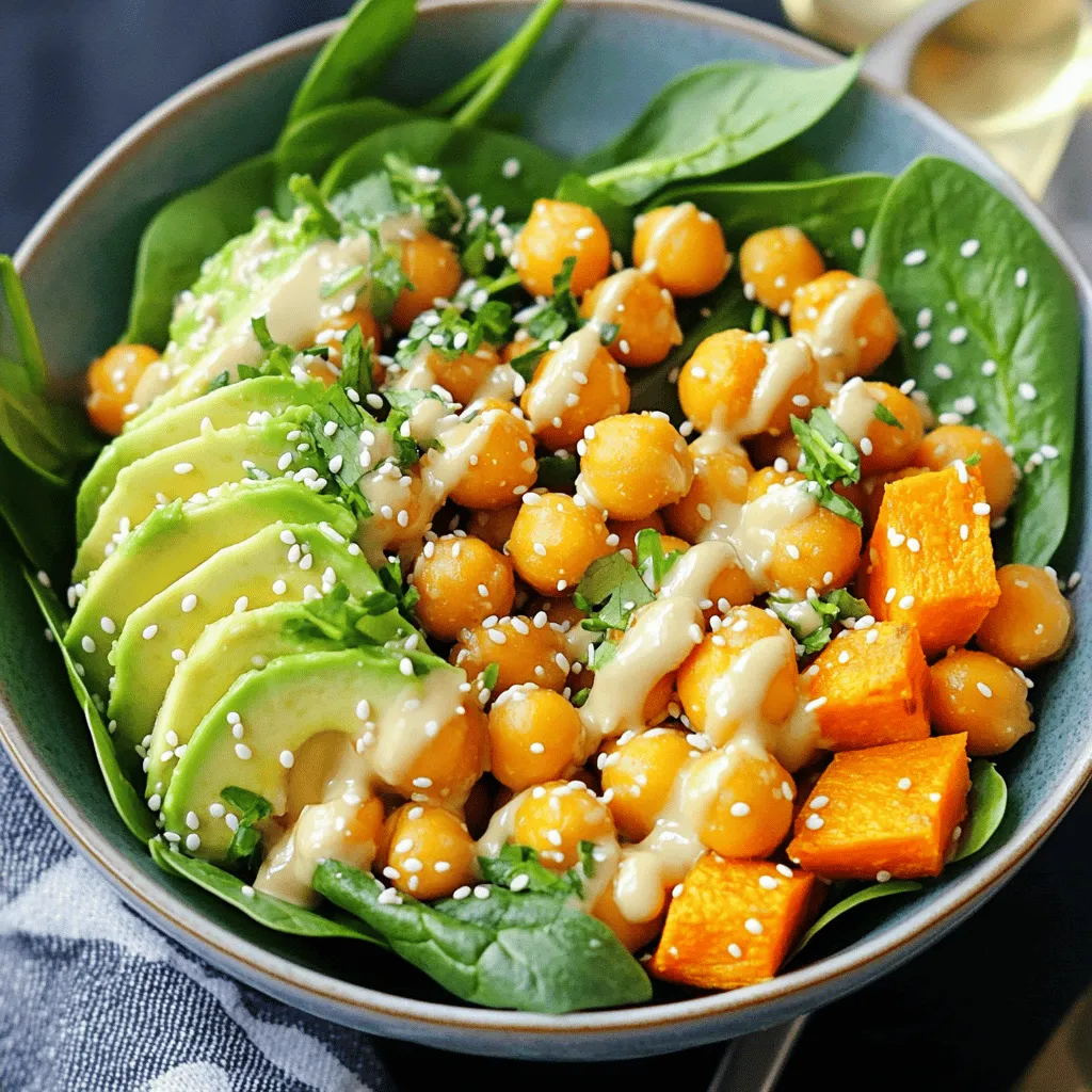 Sweet Potato Chickpea Buddha Bowl Nourishing Delight