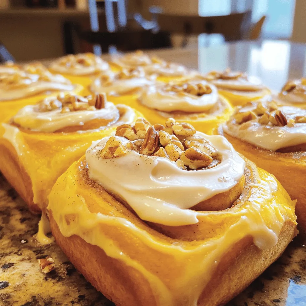 Pumpkin Spice Cinnamon Rolls Delightful Fall Treat