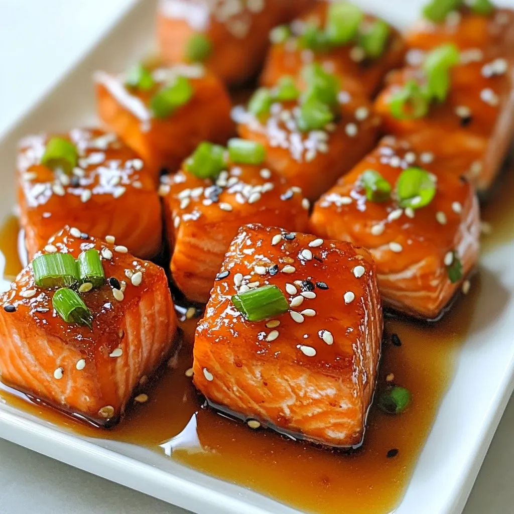Maple Glazed Salmon Bites Easy and Flavorful Recipe