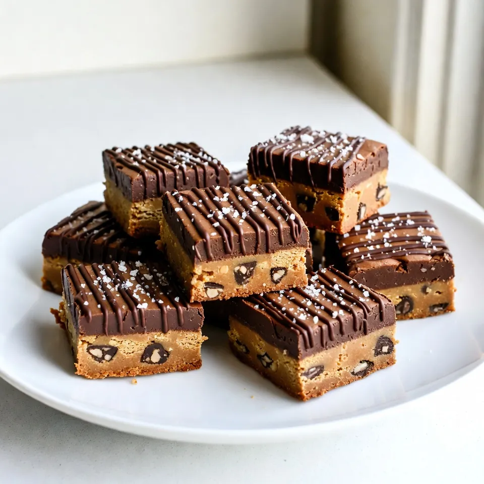 Peanut Butter Chocolate Protein Bars Simple and Tasty