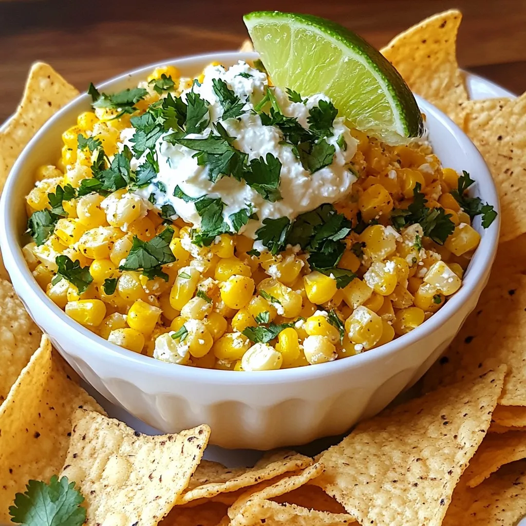 Mexican Street Corn Dip Flavorful and Simple Recipe