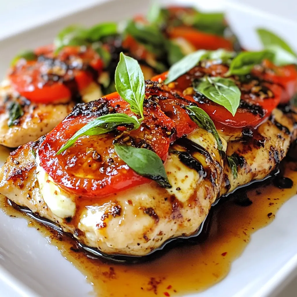 Caprese Chicken Skillet Flavorful Dinner Idea