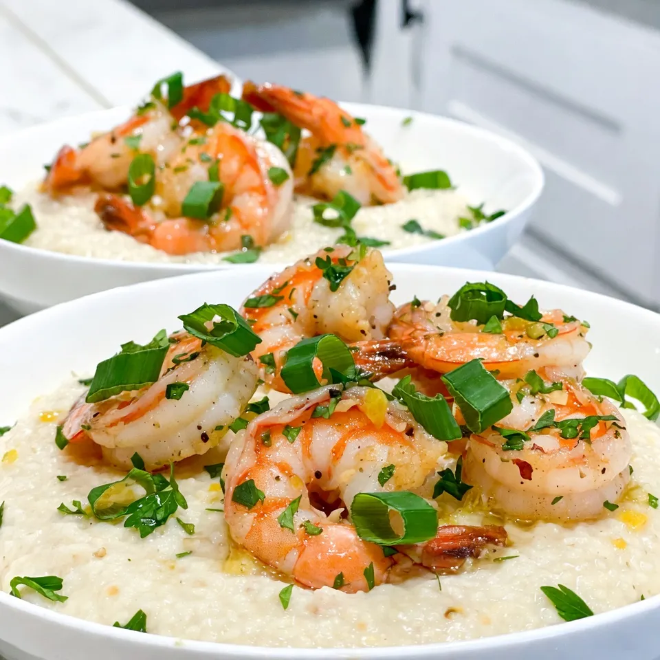 Garlic Butter Shrimp And Grits Simple Comfort Meal