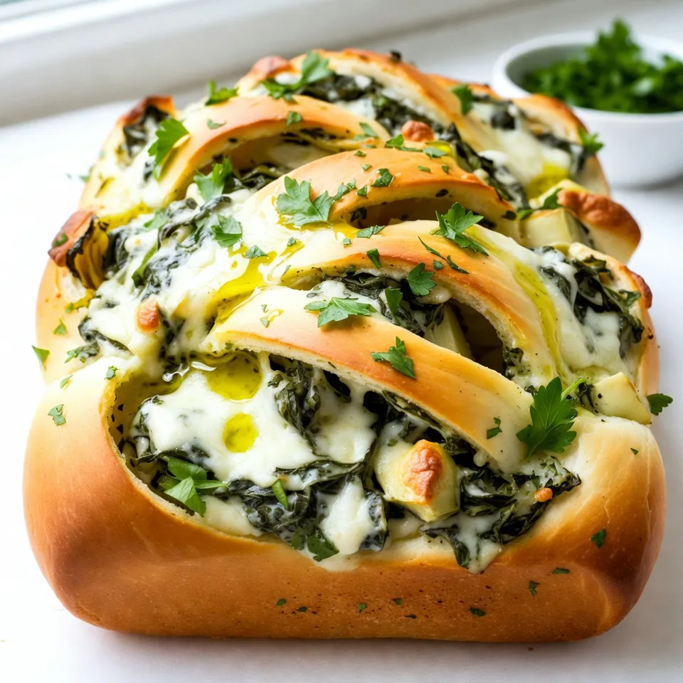 Spinach Artichoke Pull Apart Bread Irresistible Snack