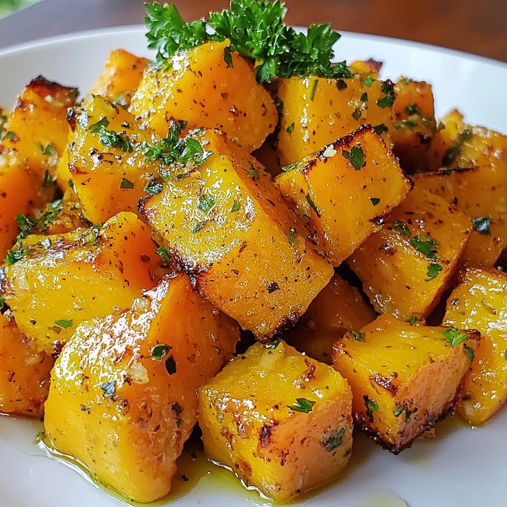 Garlic Herb Roasted Sweet Potatoes Flavorful Side Dish