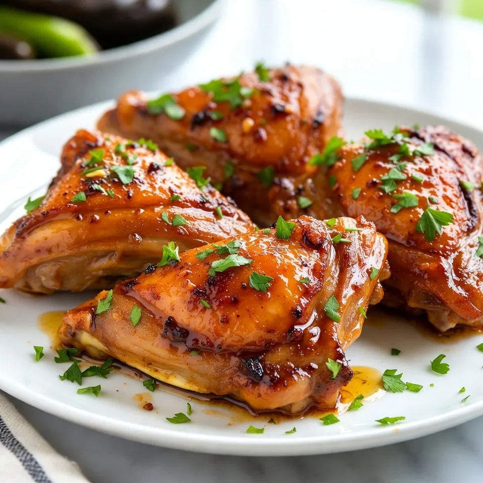 Honey Garlic Chicken Thighs Juicy and Flavorful Meal
