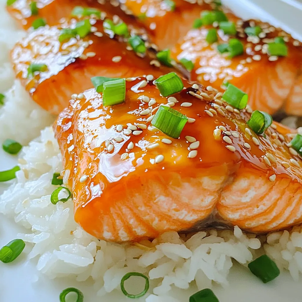 Sriracha Honey Glazed Salmon Savory and Simple Dish