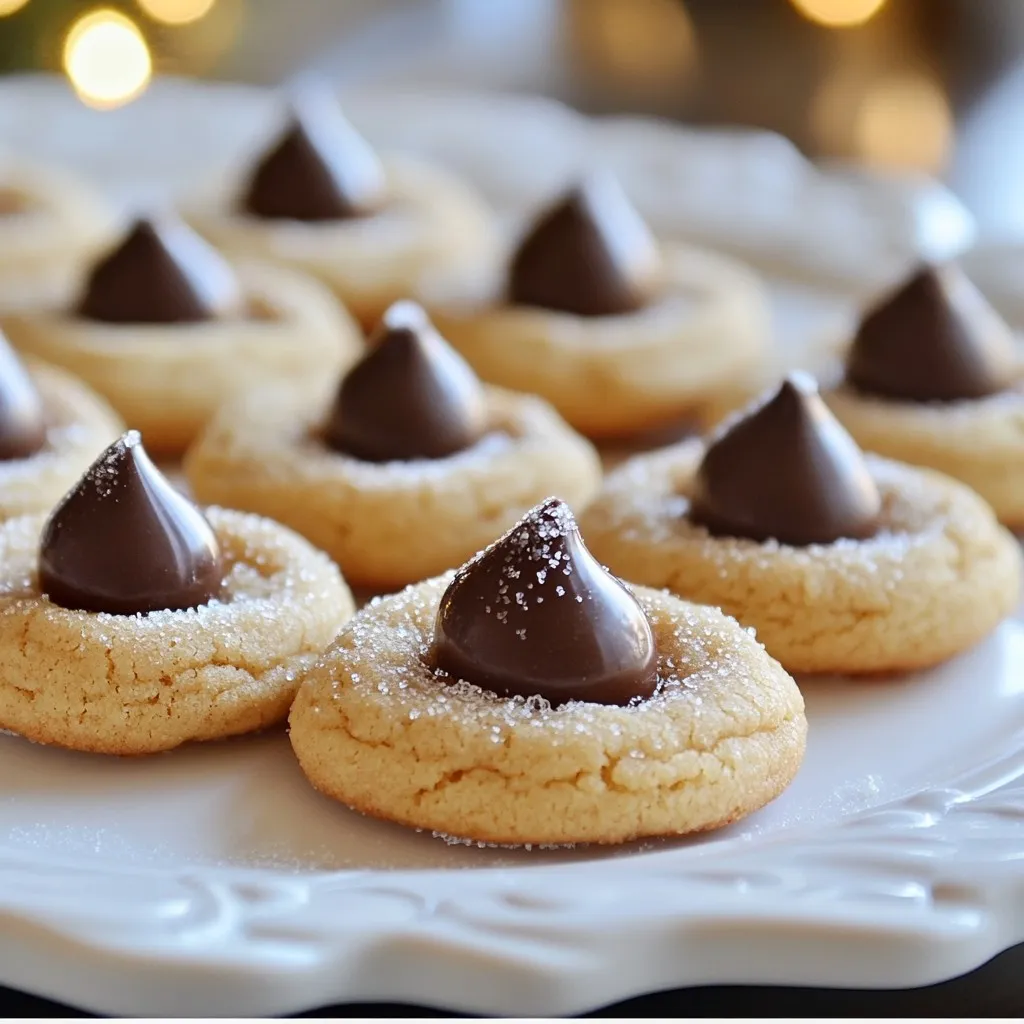 Peanut Butter Blossom Cookies Tasty and Fun Treat