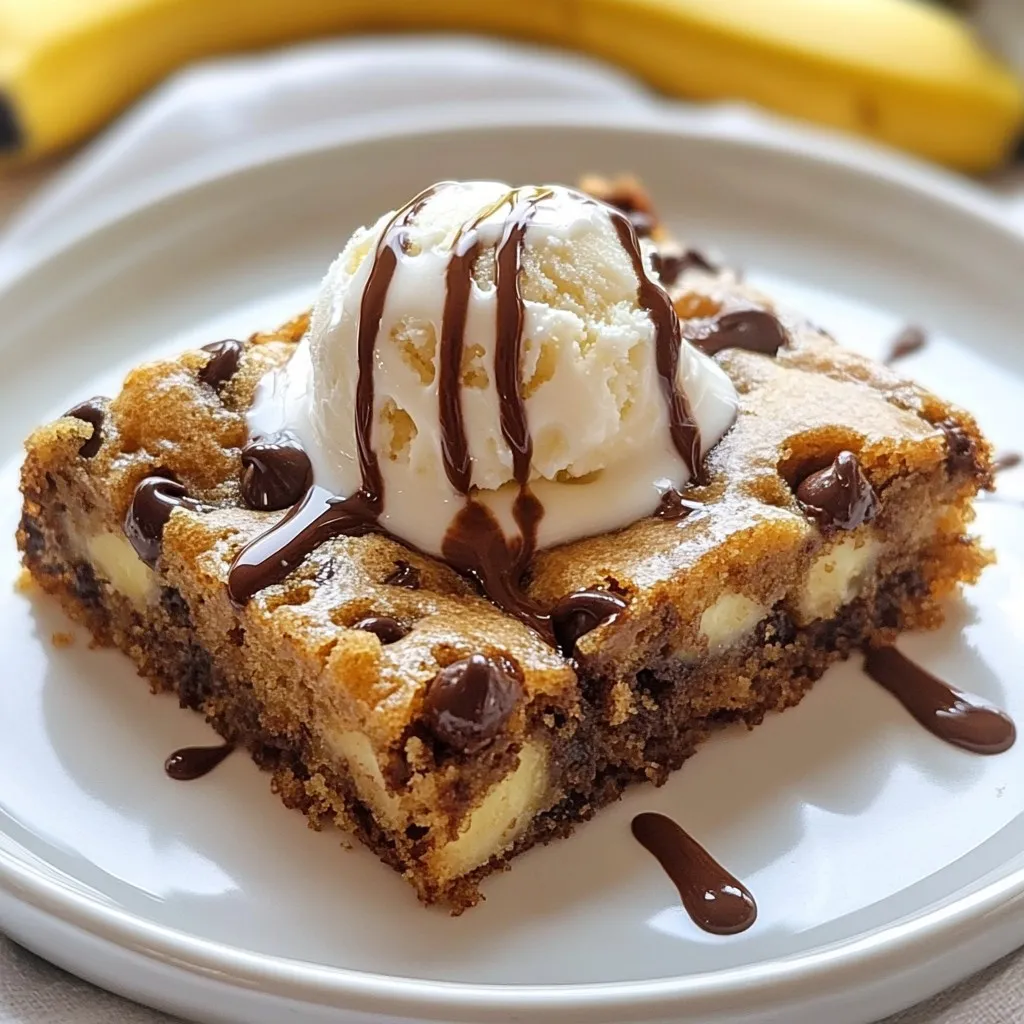Chocolate Chip Banana Snack Cake Simple and Delicious