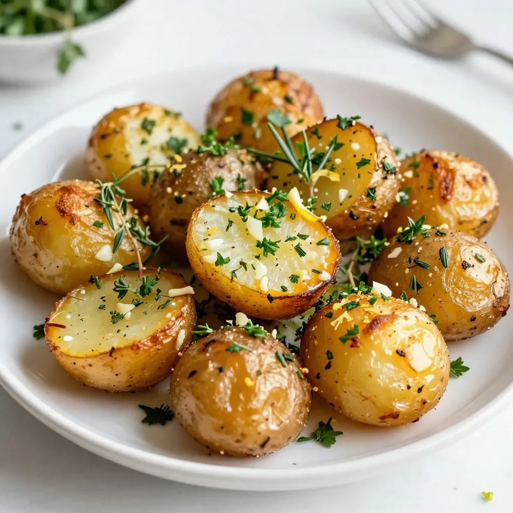 Italian Herb Roasted Potatoes Simple and Flavorful Dish