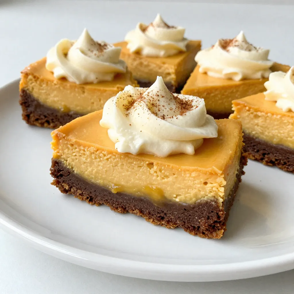 Pumpkin Cheesecake Brownies Decadent and Easy Recipe
