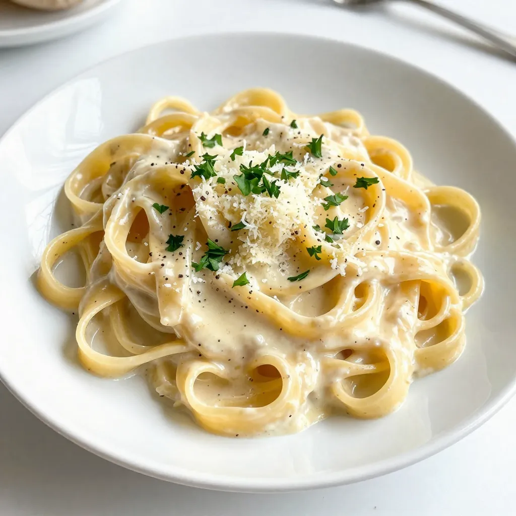 Creamy Garlic Parmesan Pasta Irresistible Dinner Delight