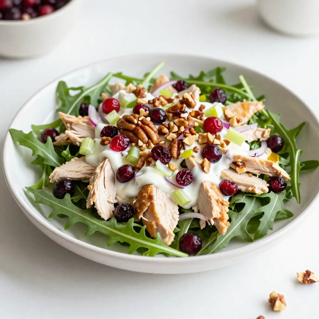 Cranberry Pecan Chicken Salad Fresh and Flavorful Dish