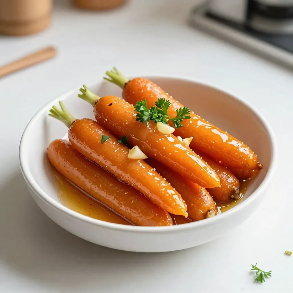 Honey Garlic Glazed Carrots Savory Flavorful Side