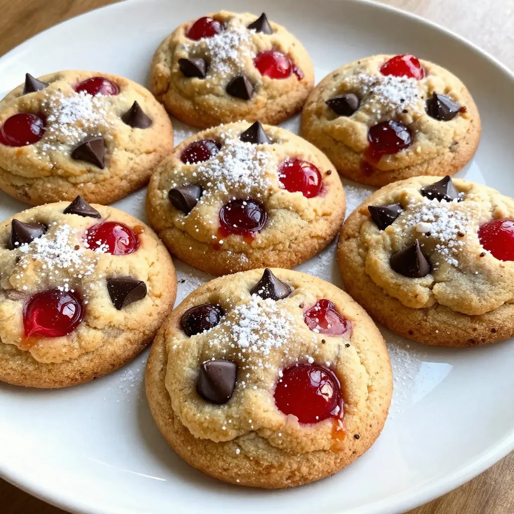 Cherry Chocolate Chip Cookies Irresistible Treats