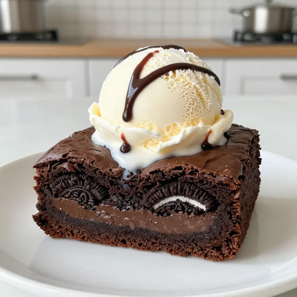 Oreo Stuffed Brownies Decadent and Easy Dessert Recipe
