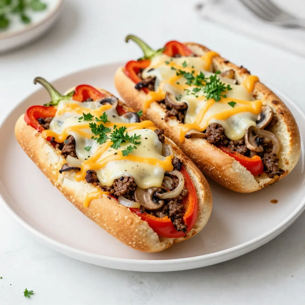 Philly Cheesesteak Stuffed Peppers Savory and Filling