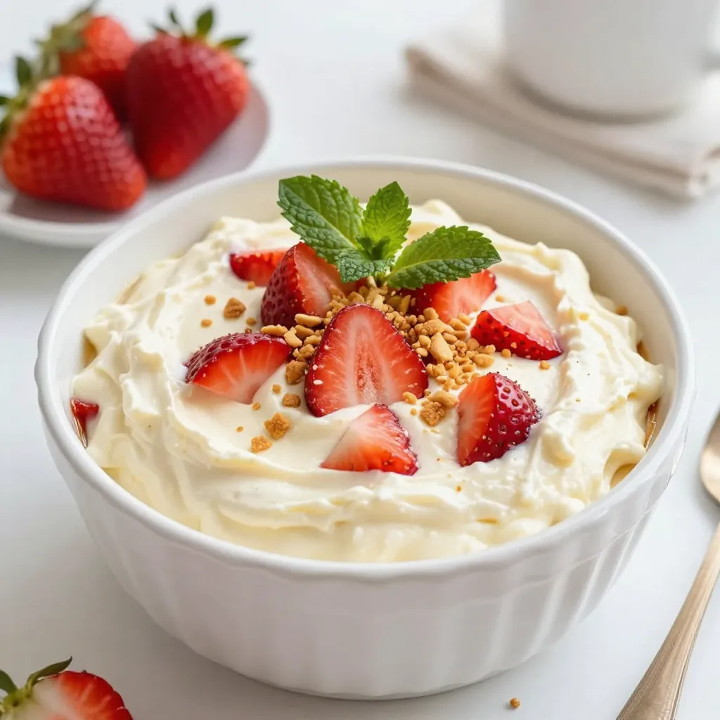 Strawberry Cheesecake Dip Delicious and Easy Treat