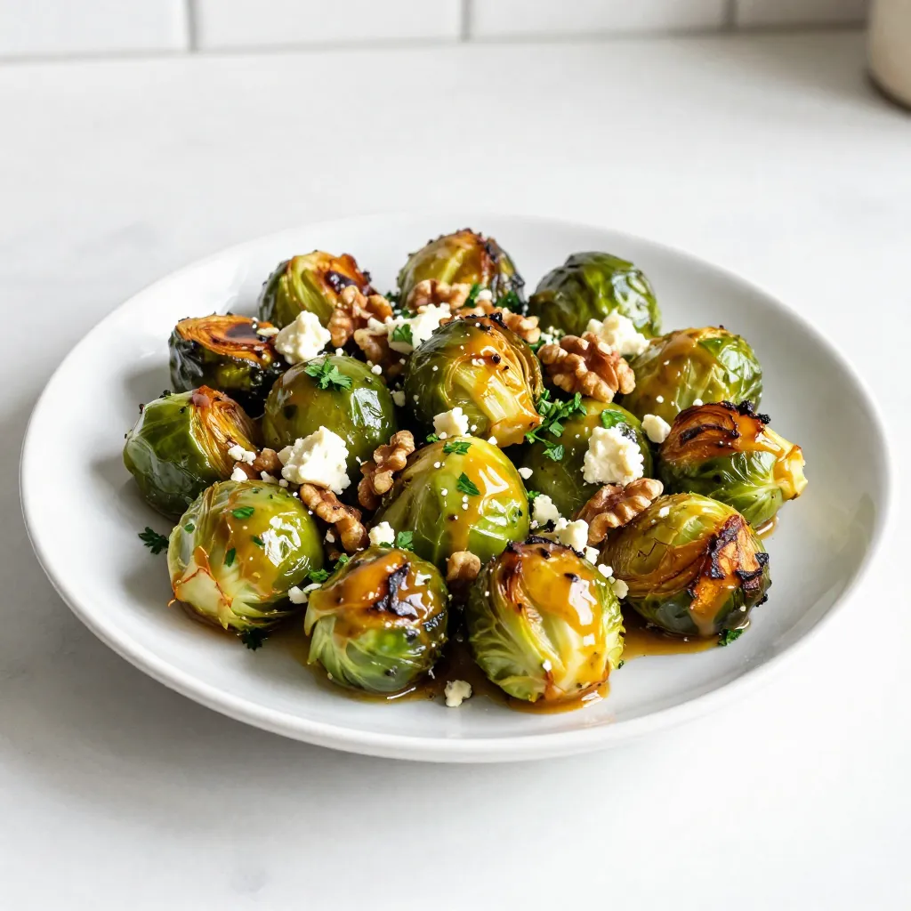 Honey Mustard Brussels Sprouts Easy Flavorful Side