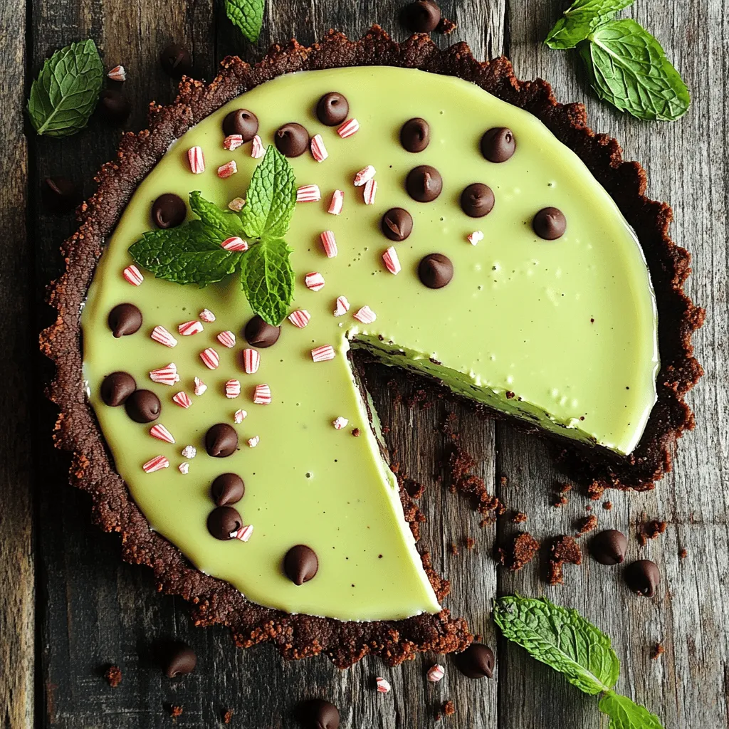 Mint Chocolate Grasshopper Pie Irresistible Dessert Recipe