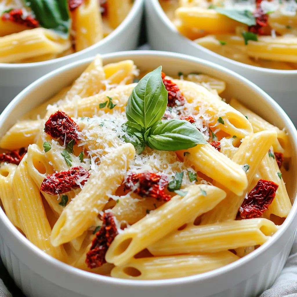 Creamy Sun-Dried Tomato Pasta One Pot Delight