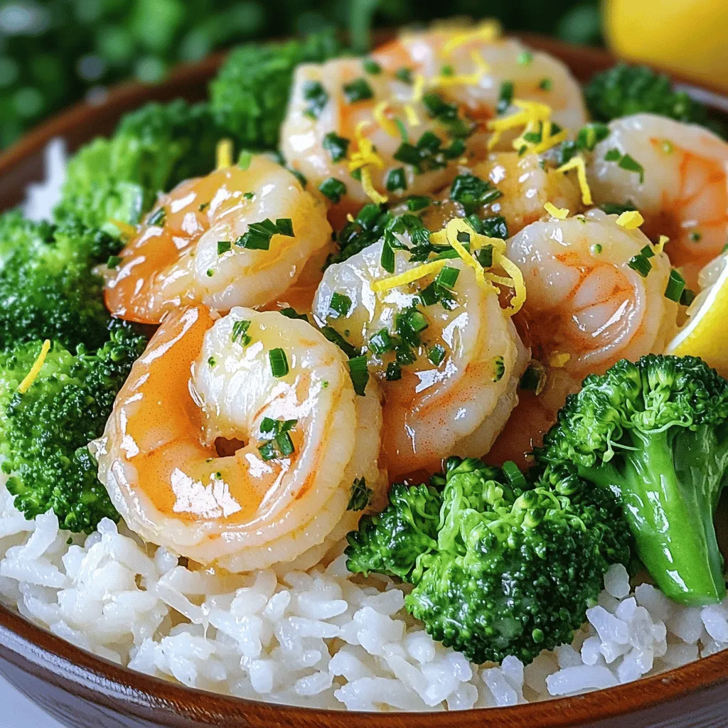 Garlic Butter Shrimp Rice Bowls Easy and Flavorful Meal