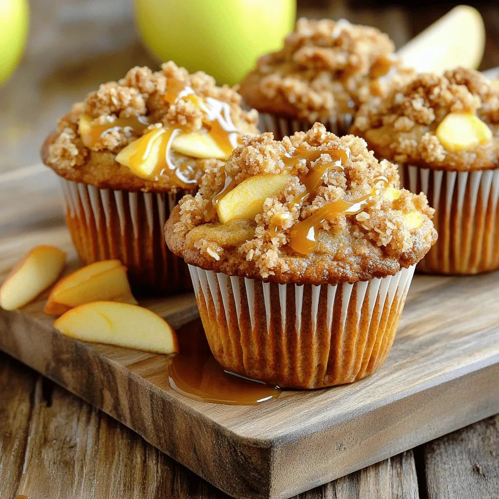 Caramel Apple Streusel Muffins Irresistibly Rich Treat