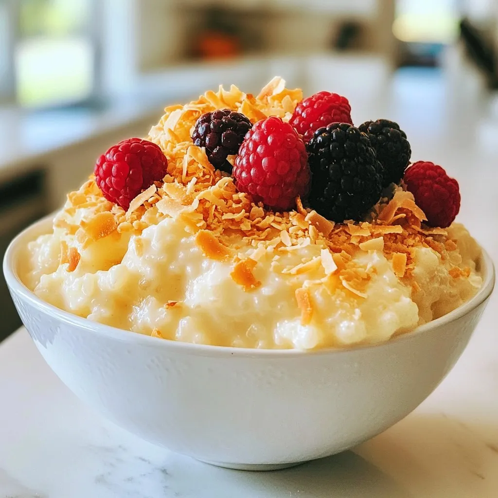 Vanilla Bean Rice Pudding Creamy Delight Recipe