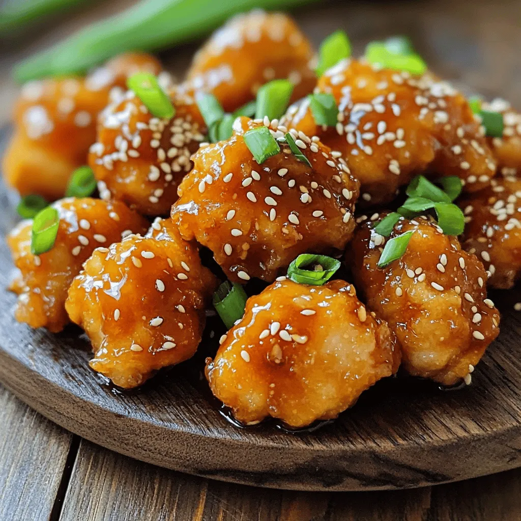 Sticky Sesame Chicken Bites Flavorful and Easy Treat
