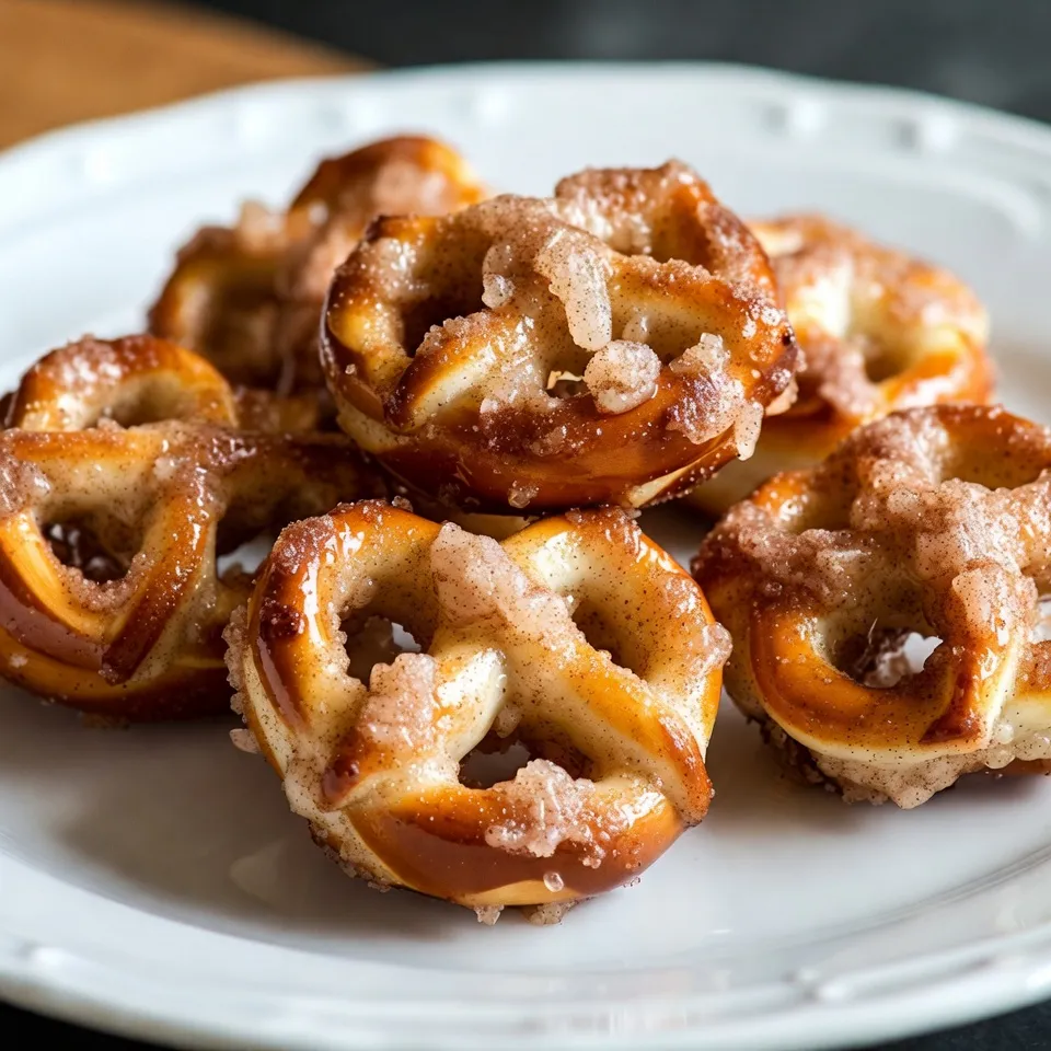 Cinnamon Sugar Pretzel Bites Sweet and Simple Treat