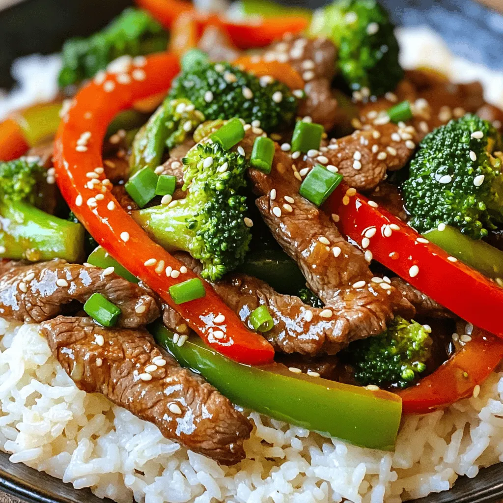 Better-Than-Takeout Garlic Ginger Beef Stir-Fry Delight