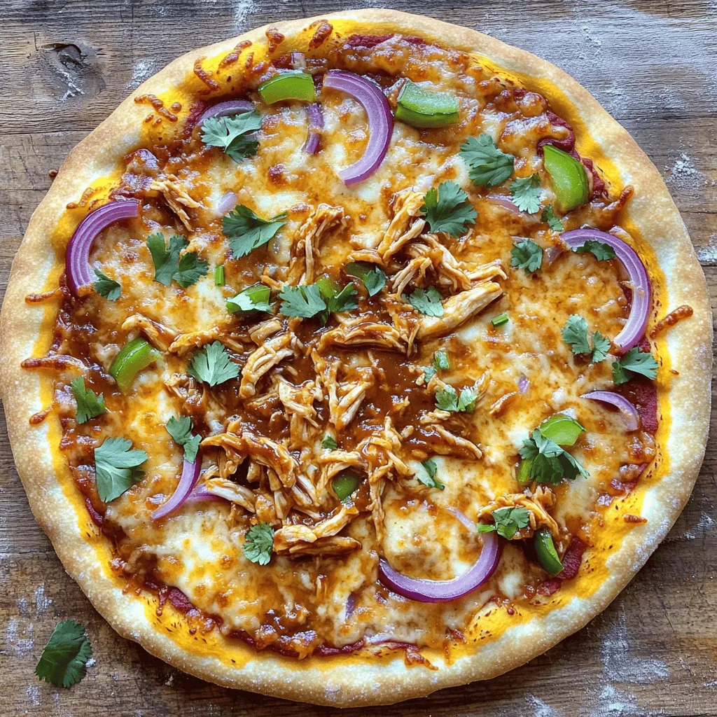 BBQ Ranch Chicken Pizza Flavorful and Easy Recipe