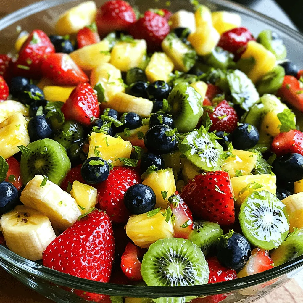 Honey Lime Fruit Salad Fresh and Flavorful Delight