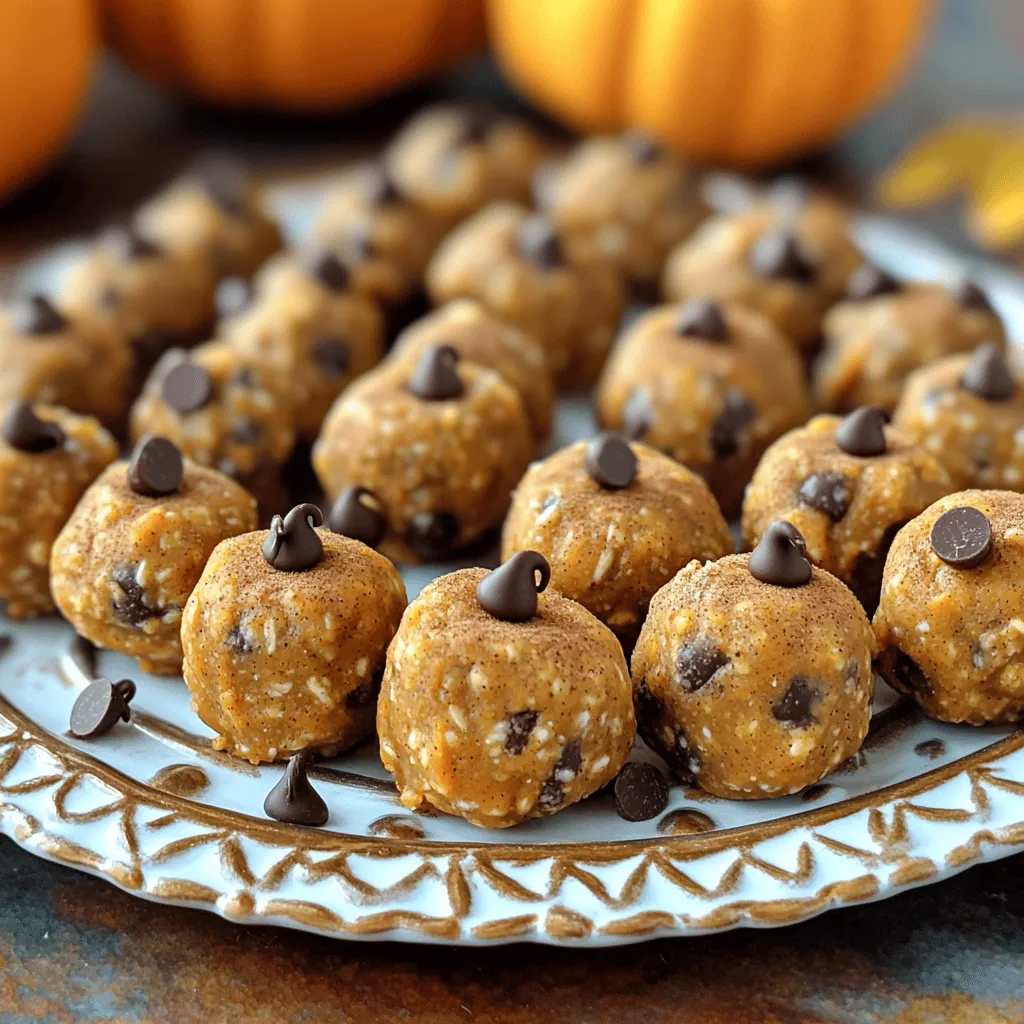 Pumpkin Spice Energy Bites Healthy Snack Delight