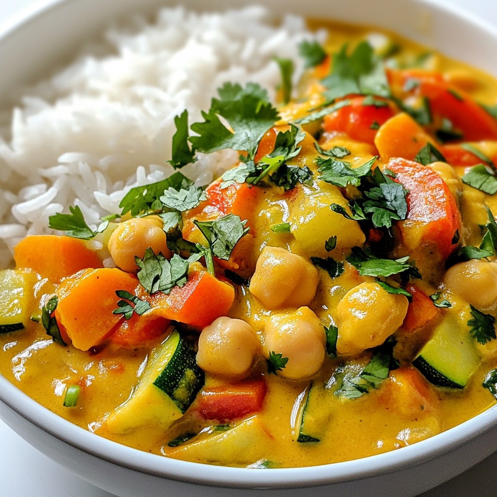 Affordable Chickpea and Vegetable Curry Recipe Guide