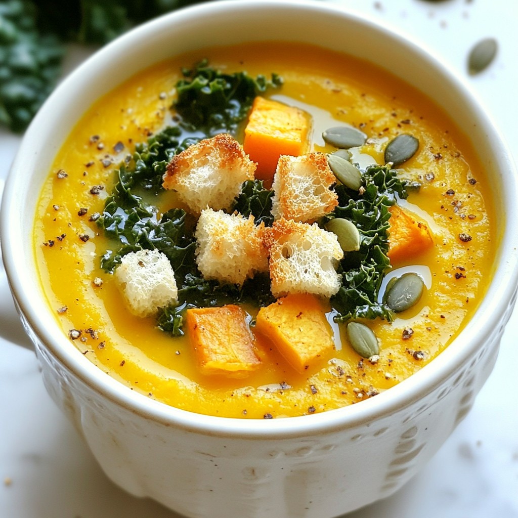 Sweet Potato Kale Soup Nourishing and Flavorful Meal