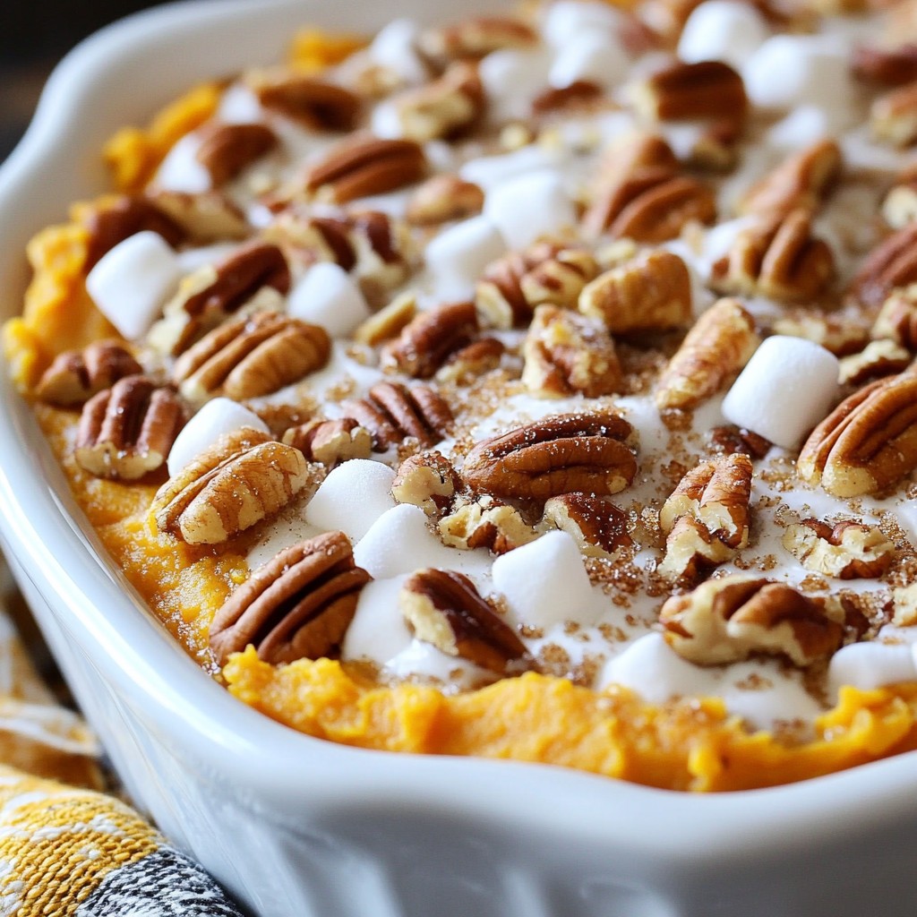 Maple Pecan Sweet Potato Casserole Flavor Boost