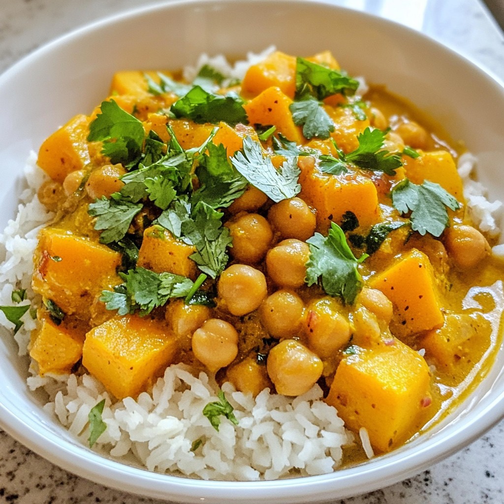 Low-Cost Chickpea and Sweet Potato Curry Recipe
