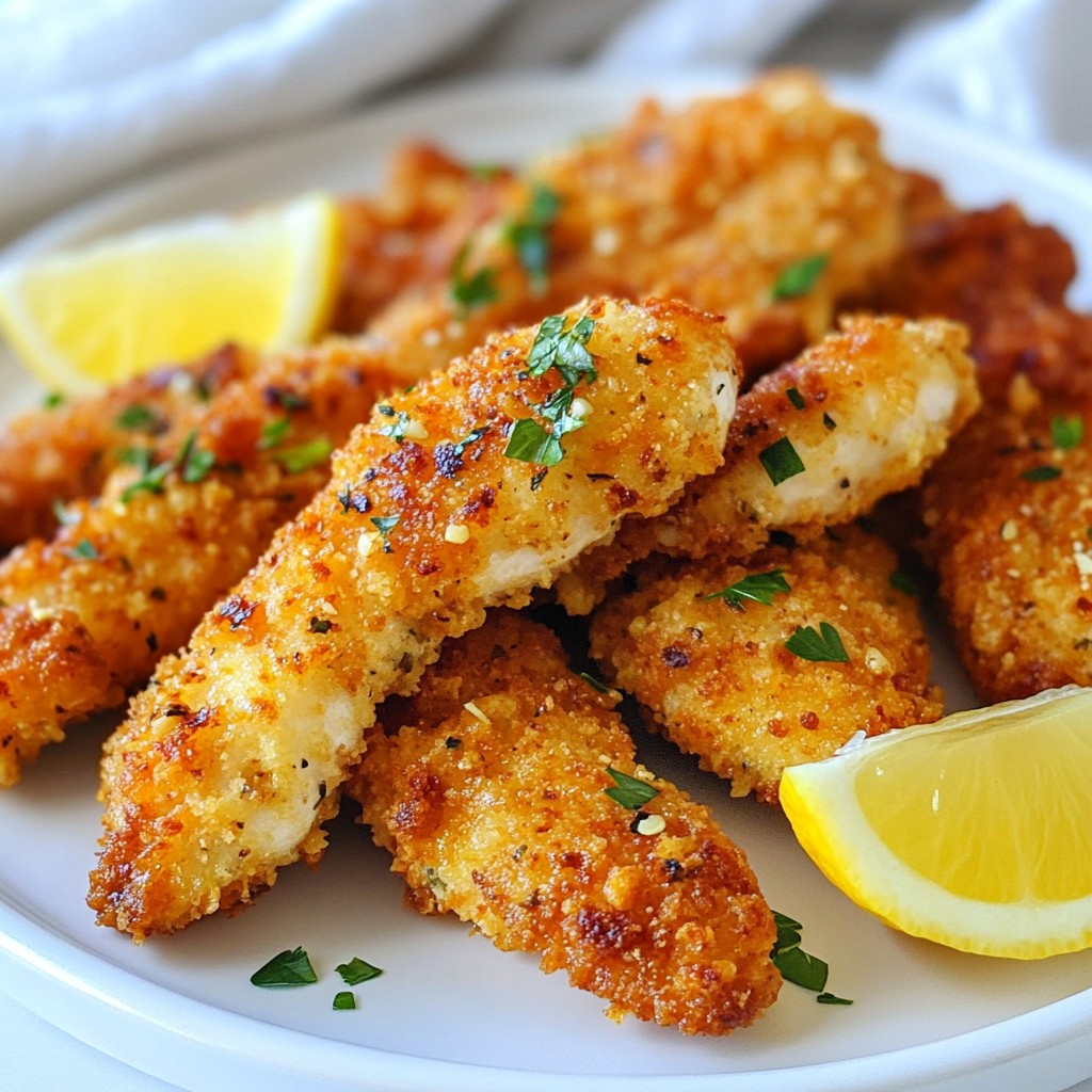 Budget-Friendly Lemon Herb Chicken Tenders Recipe