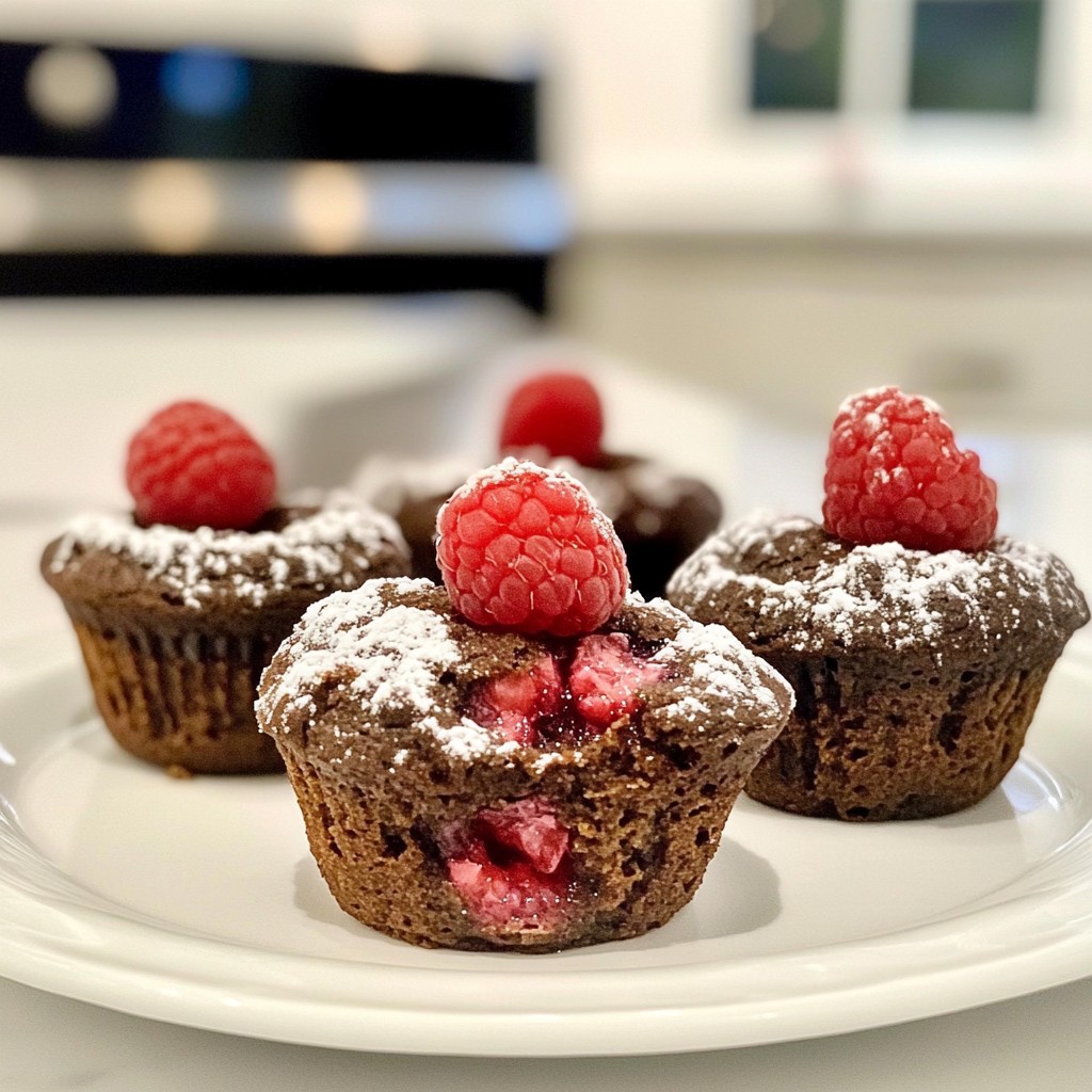 Raspberry Dark Chocolate Muffins Delightful Recipe