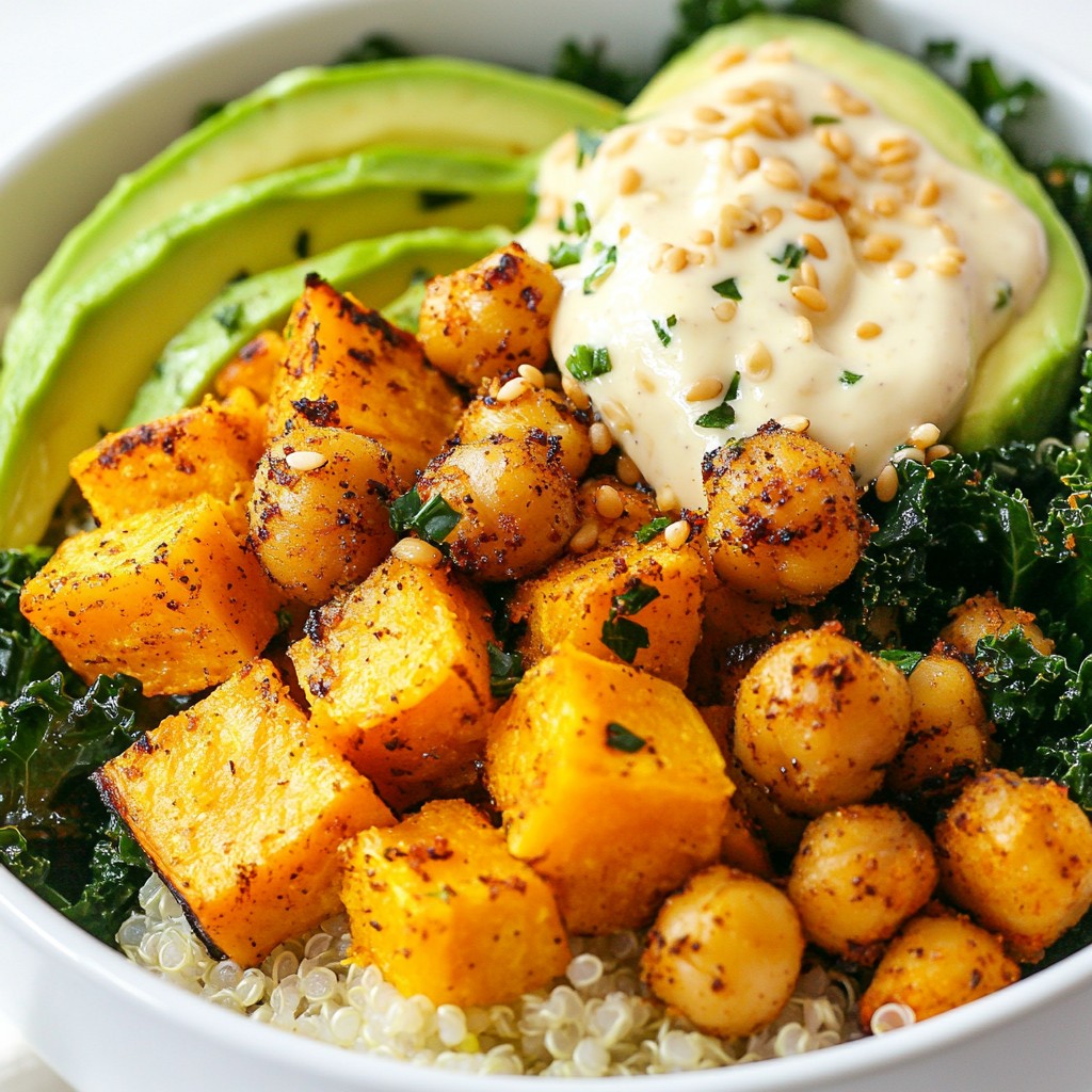 Sweet Potato Kale Power Bowl Energizing and Tasty Meal
